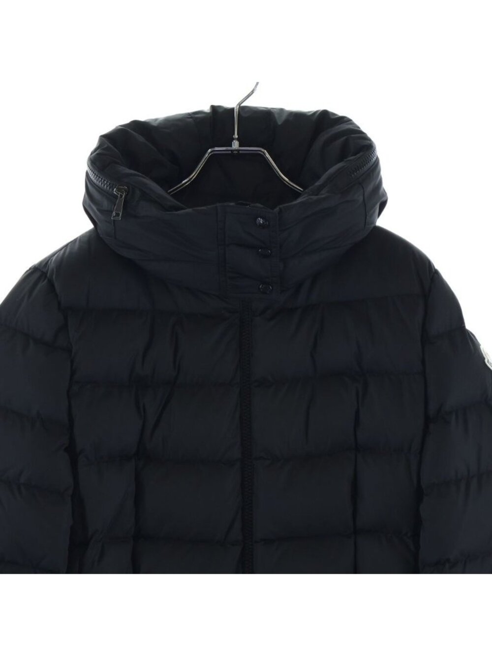 Moncler Flammette Giubbo Down Jacket Black - Picture 3 of 8